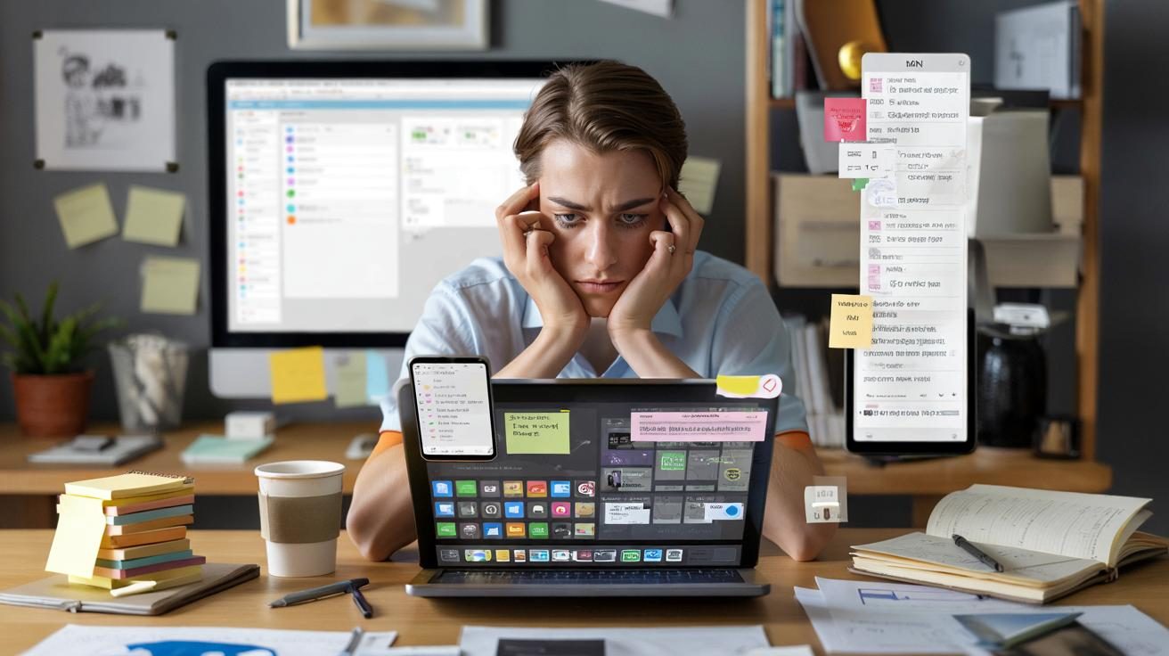 People who feel productive but achieve little often follow this pattern