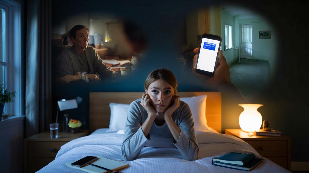 Psychology explains why overthinking at night is closely linked to the brain processing unresolved emotions