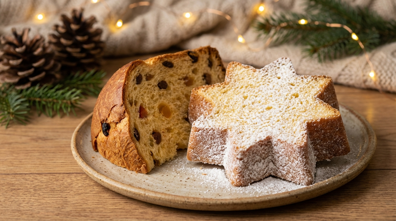 Panettone vs Pandoro: Understanding the Difference Between Italy's Holiday Treasures